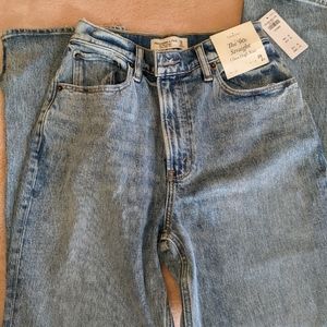 Curve Love 90s Ultra High Rise Straight Jeans